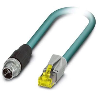 Phoenix Contact 1440591 Blau Ethernet Cat6a Kabel - 0,5m Phoenix Contact 1440591 Blau Ethernet Cat6a Kabel - 0,5m