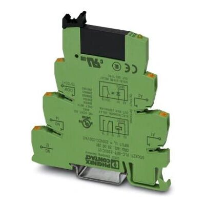 Phoenix Contact PLC-OPT-230UC/24DC/2 Solid-State Relaismodul - Elektrelais Phoenix Contact PLC-OPT-230UC/24DC/2 Solid-State Relaismodul - Elektrelais