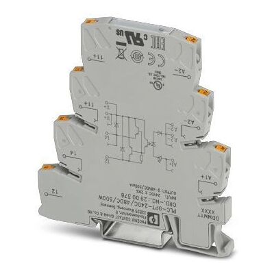 Phoenix Contact Solid-State-Relaismodul - 19,2-28,8 V Steuerung, 48 V DC Last, DIN-Schiene Phoenix Contact Solid-State-Relaismodul - 19,2-28,8 V Steuerung, 48 V DC Last, DIN-Schiene
