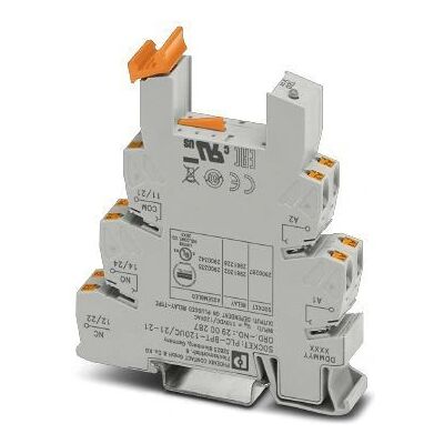 Phoenix Contact 2900287 Elektrischer Relais - 120 V AC/DC - Grau - 14 mm - Packung 10 Phoenix Contact 2900287 Elektrischer Relais - 120 V AC/DC - Grau - 14 mm - Packung 10
