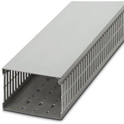 Phoenix Kabelkanal - 120x80mm - 2000mm - Halogenfrei - Grau - Kabelkanal Phoenix Kabelkanal - 120x80mm - 2000mm - Halogenfrei - Grau - Kabelkanal