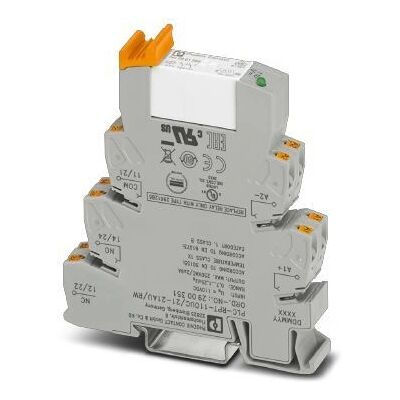 Phoenix Contact PLC-RPT-110UC/21-21AU/RW Relaismodul - 110V DC - 2 Wechsler Phoenix Contact PLC-RPT-110UC/21-21AU/RW Relaismodul - 110V DC - 2 Wechsler