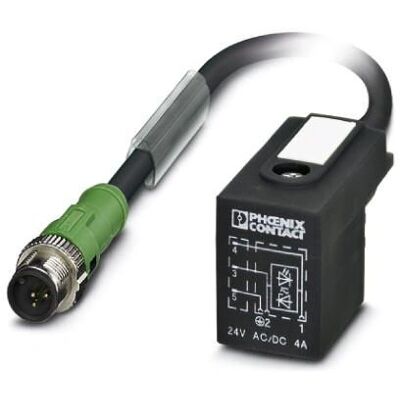 Phoenix Contact Sensor/Actuator-kabel - 0,6 m - Svart Phoenix Contact Sensor/Actuator-kabel - 0,6 m - Svart