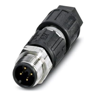 Phoenix Contact SACC-M12MS-4QO-0.34-VA - Sensor/Actuator-anslutning - 4-polig, rakt, svart Phoenix Contact SACC-M12MS-4QO-0.34-VA - Sensor/Actuator-anslutning - 4-polig, rakt, svart