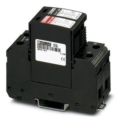 Phoenix Contact 2800187 Terminal Block - Überspannungsschutz - Schwarz Phoenix Contact 2800187 Terminal Block - Überspannungsschutz - Schwarz