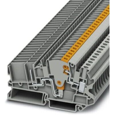 Phoenix Contact UTME 4-CT/1P Terminalblock - Spänning 500V, Ström 28A, Grå Phoenix Contact UTME 4-CT/1P Terminalblock - Spänning 500V, Ström 28A, Grå