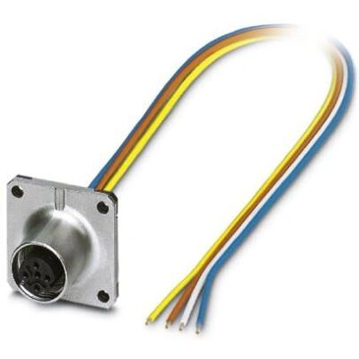 Phoenix Contact 1441639 sensor/aktuator kabel - 0,5 m, M12, 4-pol Phoenix Contact 1441639 sensor/aktuator kabel - 0,5 m, M12, 4-pol