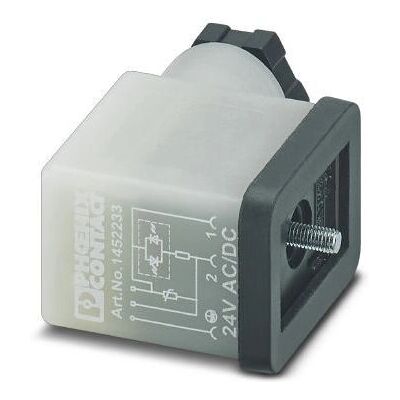 Phoenix Contact 1452259 Valve Connector - 3-Pole, M16, 230V Phoenix Contact 1452259 Valve Connector - 3-Pole, M16, 230V