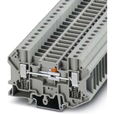 Phoenix Contact USST 6-T Terminalblock - 41A, 500V, Grå Phoenix Contact USST 6-T Terminalblock - 41A, 500V, Grå
