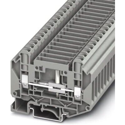 Phoenix Contact UT 6-T-HV Klemme - 0,2-10 mm², Grau, 50 Stück Phoenix Contact UT 6-T-HV Klemme - 0,2-10 mm², Grau, 50 Stück
