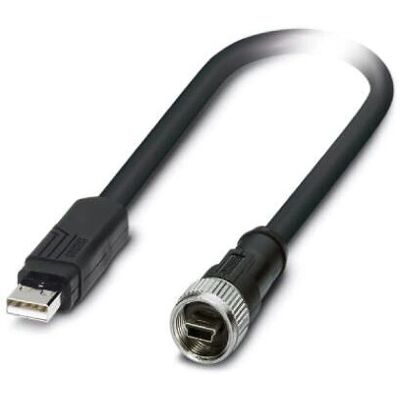 Phoenix Contact 1420168 Netzwerkkabel - Abgeschirmt S/FTP, 1m, Schwarz Phoenix Contact 1420168 Netzwerkkabel - Abgeschirmt S/FTP, 1m, Schwarz