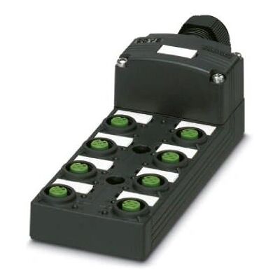 Phoenix Contact 1452848 Sensor/aktuator-kabel - IP65, 8 portar, M12, Plast Phoenix Contact 1452848 Sensor/aktuator-kabel - IP65, 8 portar, M12, Plast