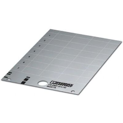 Phoenix Contact US-EMP (27X18) SR Silver - Terminal block accessory Phoenix Contact US-EMP (27X18) SR Silver - Terminal block accessory