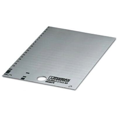 Phoenix Contact US-EMLP 17x7 Silber Etikett - Label Phoenix Contact US-EMLP 17x7 Silber Etikett - Label