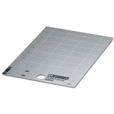 Phoenix Contact US-EMLP 27x18 Etichetta Argento - Label Phoenix Contact US-EMLP 27x18 Etichetta Argento - Label