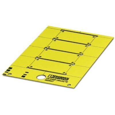 Phoenix Contact US-EMSP 50x30 Gelbe Gerätmarkierer Phoenix Contact US-EMSP 50x30 Gelbe Gerätmarkierer