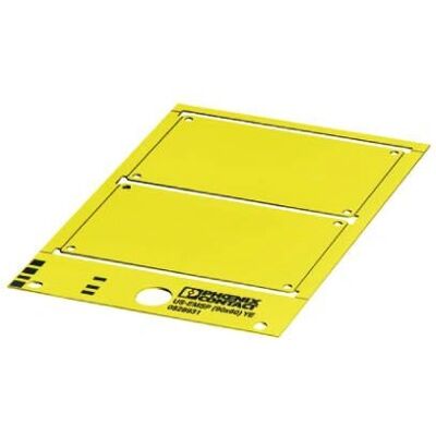 Phoenix Contact US-EMSP 90X60 Gelb Gerätemarker - Terminalblock Zubehör Phoenix Contact US-EMSP 90X60 Gelb Gerätemarker - Terminalblock Zubehör