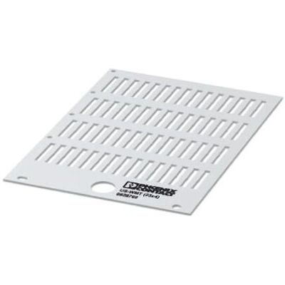 Phoenix Contact US-WMT 23x4 Kabelmärke - Vit - Kabeltyp: Omärket Phoenix Contact US-WMT 23x4 Kabelmärke - Vit - Kabeltyp: Omärket
