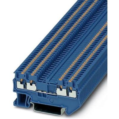 Bloque de terminal Phoenix Contact PT 1.5/S-QUATTRO BU - Azul Bloque de terminal Phoenix Contact PT 1.5/S-QUATTRO BU - Azul