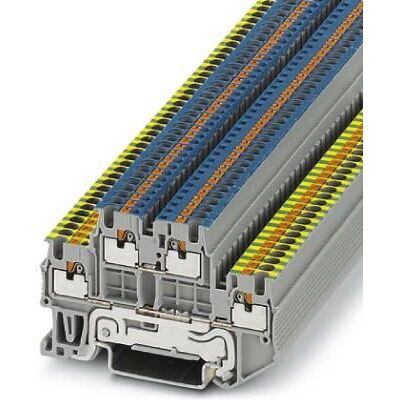 Phoenix Contact PTTB 1,5/S-PE/N Anschlussklemme - Grau Phoenix Contact PTTB 1,5/S-PE/N Anschlussklemme - Grau