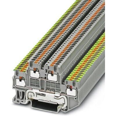 Phoenix PTTB 1,5/S-PE/L Dubbellagerterminal - Push-in, 0.14-1.5mm² Phoenix PTTB 1,5/S-PE/L Dubbellagerterminal - Push-in, 0.14-1.5mm²