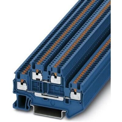 Phoenix PTTB 1,5/S BU Doppelstock-Klemme - Blau Phoenix PTTB 1,5/S BU Doppelstock-Klemme - Blau