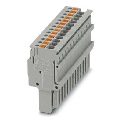Phoenix Contact PP-H 1.5/S/13 Terminalblock - 13-pol Grå Phoenix Contact PP-H 1.5/S/13 Terminalblock - 13-pol Grå