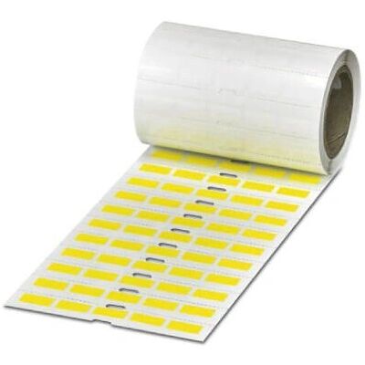 Phoenix Contact - EMLC (17,5X8)R YE - Jaune - 8mm - Label Phoenix Contact - EMLC (17,5X8)R YE - Jaune - 8mm - Label
