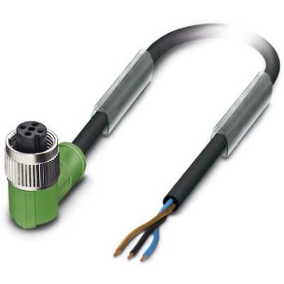 Phoenix Contact 1453821 Sensor-/Aktuatorkabel - 10m, Schwarz, 3-polig Phoenix Contact 1453821 Sensor-/Aktuatorkabel - 10m, Schwarz, 3-polig