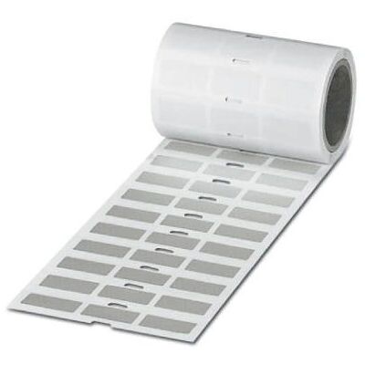 Étiquette de sécurité auto-adhésive Phoenix EMLS 26,5x12mm Argentée - Étiquette auto-adhésive Étiquette de sécurité auto-adhésive Phoenix EMLS 26,5x12mm Argentée - Étiquette auto-adhésive