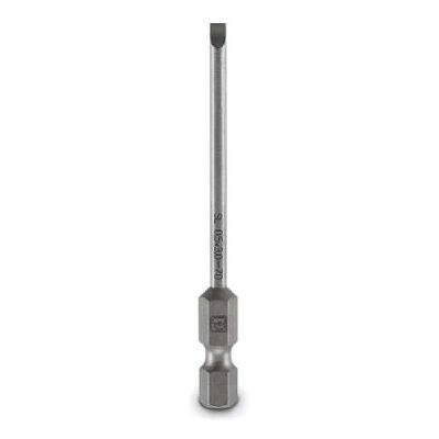 Phoenix Contact 1212567 Schraubeinsatz - Schlitz, Stahl, 0,5x3,0x70mm Phoenix Contact 1212567 Schraubeinsatz - Schlitz, Stahl, 0,5x3,0x70mm
