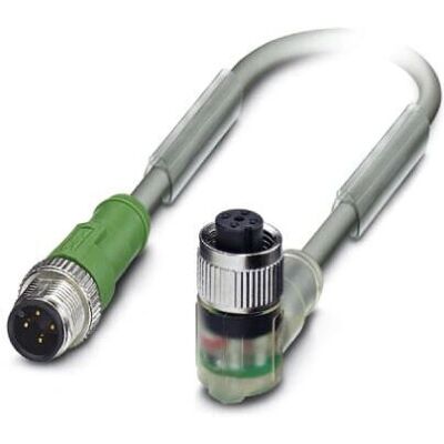 Phoenix Contact 1457115 sensoren/actuatoren kabel - 3m Grijs Phoenix Contact 1457115 sensoren/actuatoren kabel - 3m Grijs