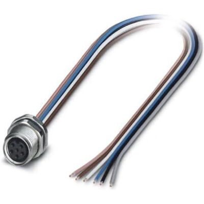 Phoenix Contact 1456103 sensors/aktuatorskabel - M8, 0,5m, 6-pol Phoenix Contact 1456103 sensors/aktuatorskabel - M8, 0,5m, 6-pol