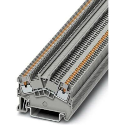 Phoenix Contact PTS 1,5/S Anschlussklemme - Durchgang, Grau Phoenix Contact PTS 1,5/S Anschlussklemme - Durchgang, Grau