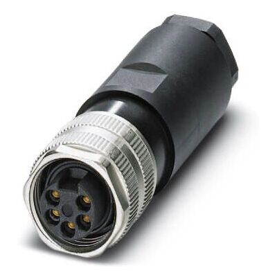 Phoenix Contact 1456284 Sensor/aktuatorkontakt - 5-pol, IP67, svart Phoenix Contact 1456284 Sensor/aktuatorkontakt - 5-pol, IP67, svart