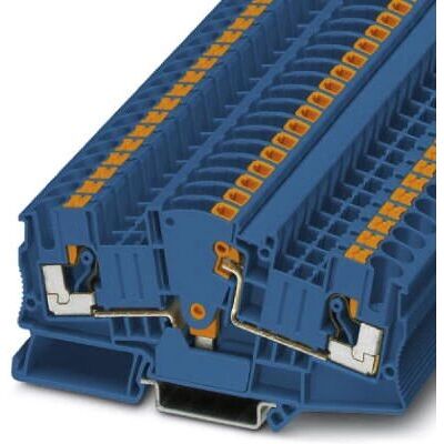 Phoenix Contact PTME 6 HV BU - Push-in Klemmenblock - Blau Phoenix Contact PTME 6 HV BU - Push-in Klemmenblock - Blau