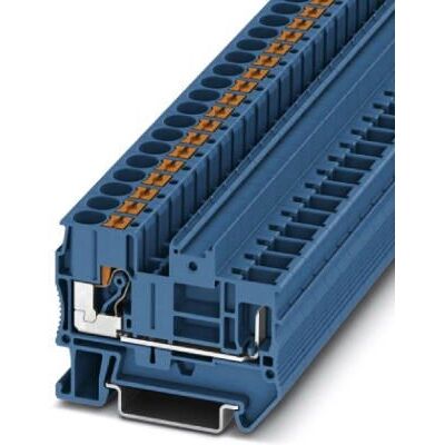 Phoenix Contact PT 6/1P BU Terminalblock - Blå, 8.2mm, 6mm² Phoenix Contact PT 6/1P BU Terminalblock - Blå, 8.2mm, 6mm²