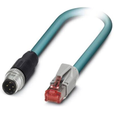 Phoenix Contact 1407360 Netzwerkkabel - 1m Blau Phoenix Contact 1407360 Netzwerkkabel - 1m Blau