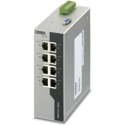 Switch Ethernet Géré Phoenix Contact FL SWITCH 3008 - 8 Ports RJ45 Switch Ethernet Géré Phoenix Contact FL SWITCH 3008 - 8 Ports RJ45