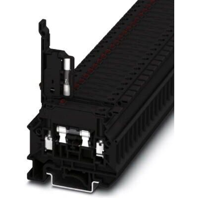 Phoenix Contact 3000541 Terminalblock - Schraubanschluss, 6,3A, Schwarz Phoenix Contact 3000541 Terminalblock - Schraubanschluss, 6,3A, Schwarz