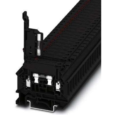 Sikringsreihenklemme Phoenix Contact UK 5-HESILED 24 N - Sort Sikringsreihenklemme Phoenix Contact UK 5-HESILED 24 N - Sort