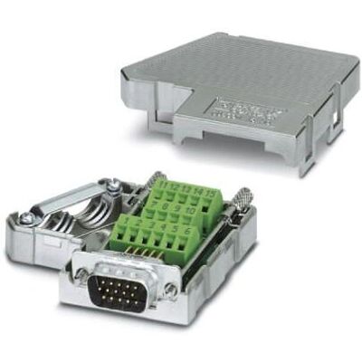 Phoenix Contact 5604602 Fieldbus-Steckverbinder - D-Sub, Männlich, 15 Pins, Schraubklemmen Phoenix Contact 5604602 Fieldbus-Steckverbinder - D-Sub, Männlich, 15 Pins, Schraubklemmen