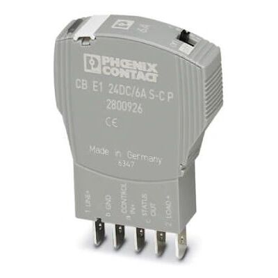 Phoenix Contact 2800926 - Elektronischer Leitungsschutzschalter - 1-polig - Aktiv Strombegrenzung Phoenix Contact 2800926 - Elektronischer Leitungsschutzschalter - 1-polig - Aktiv Strombegrenzung
