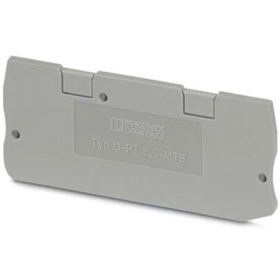 Phoenix Contact D-PT 2,5-MTB Anschlussklemmenabdeckung - Grau Phoenix Contact D-PT 2,5-MTB Anschlussklemmenabdeckung - Grau