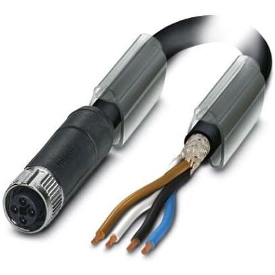 Powerkabel Phoenix Contact 1424114 - 4-poligt, skärmat, 5m Powerkabel Phoenix Contact 1424114 - 4-poligt, skärmat, 5m