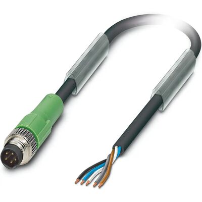 Phoenix Contact 1404461 Sensor/Aktuator-kabel - 1,5m, 5-pol, Svart Phoenix Contact 1404461 Sensor/Aktuator-kabel - 1,5m, 5-pol, Svart
