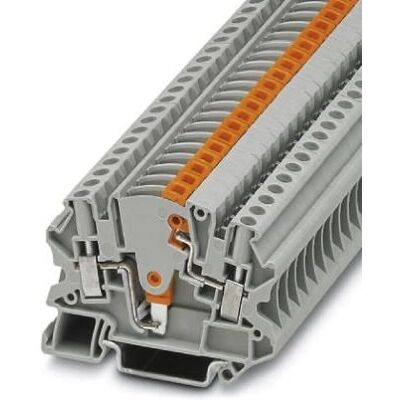Phoenix Contact UTME 4-P/P Schraubklemme - 2-polig, Grau, 28A, 500V Phoenix Contact UTME 4-P/P Schraubklemme - 2-polig, Grau, 28A, 500V