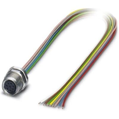 Phoenix Contact Sensor/Actuator Kabel - 0,5m M8 Flerfärgad Phoenix Contact Sensor/Actuator Kabel - 0,5m M8 Flerfärgad