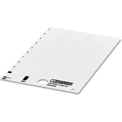 Phoenix Contact US-EMLP - Rechteckiges Weißes Etikett - 270 Stück Phoenix Contact US-EMLP - Rechteckiges Weißes Etikett - 270 Stück