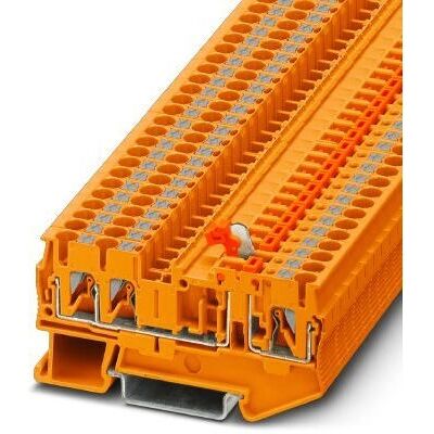 Phoenix Contact 3210171 Terminalblock - Push-In, Orange, 74mm Phoenix Contact 3210171 Terminalblock - Push-In, Orange, 74mm